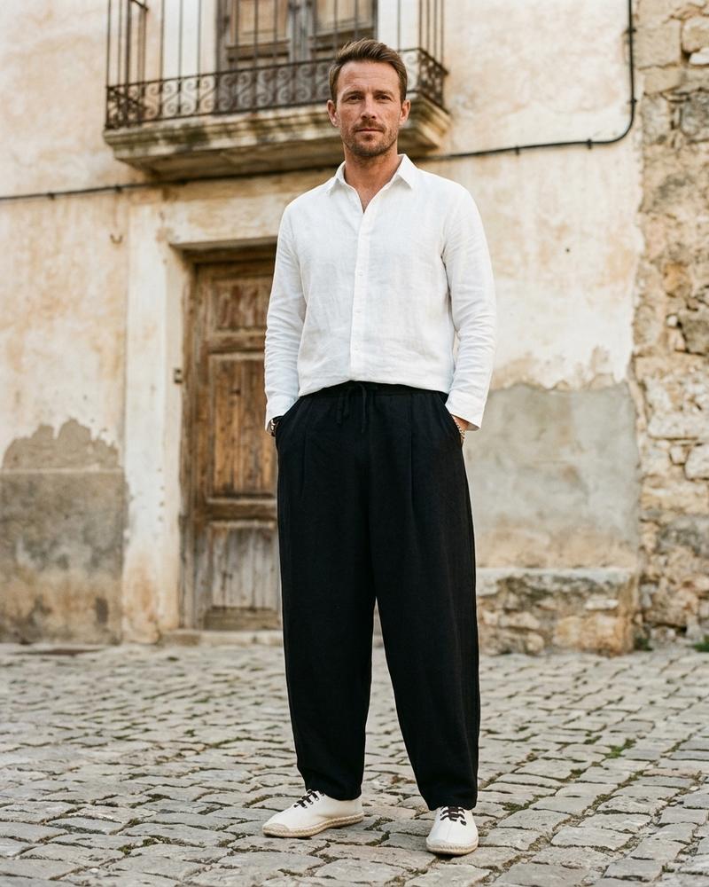 Macys Wear - Lalor | Weite Plissierte Hose Unisex