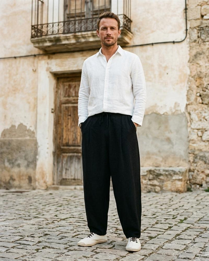 Macys Wear - Lalor | Weite Plissierte Hose Unisex