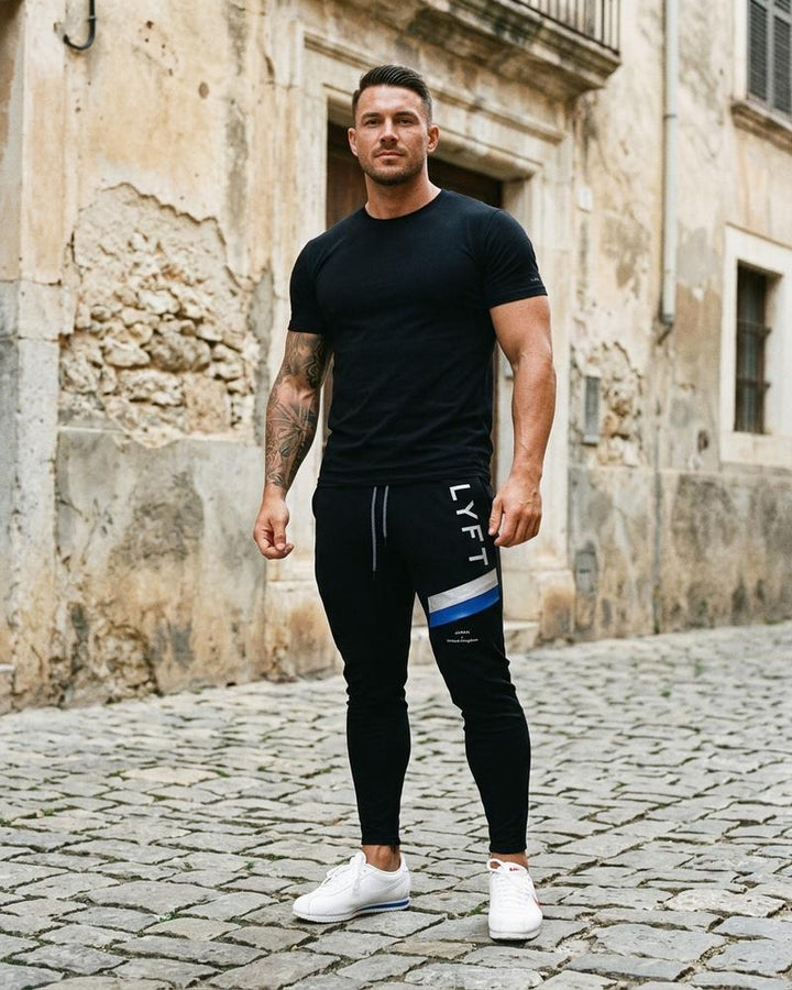 Macys Wear - Corev | Schmal Geschnittene Bedruckte Hose Herren
