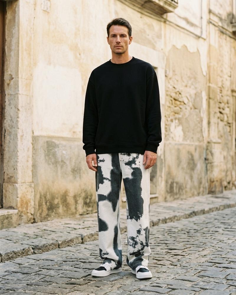 Macys Wear - Zemin | Gerade geschnittene Gefärbte Hose Unisex