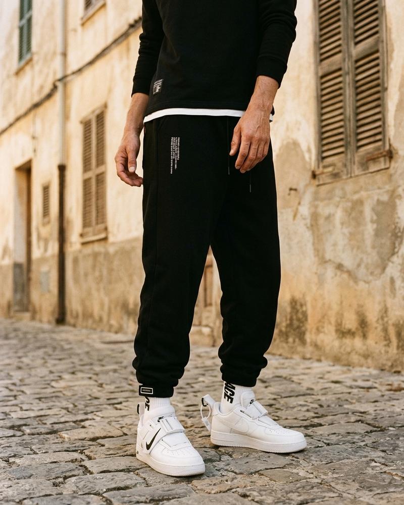 Macys Wear - Yonav | Elastisch Texturiert Hose Herren
