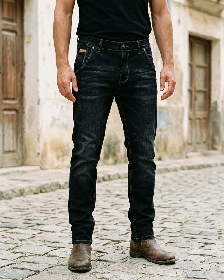 Macys Wear - Cakar | Schmale Gewaschene Hose Herren