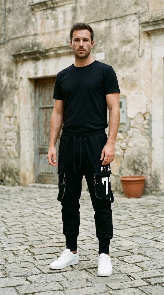 Macys Wear - Lolen | Aufgesetzte Bedruckte Hose Unisex