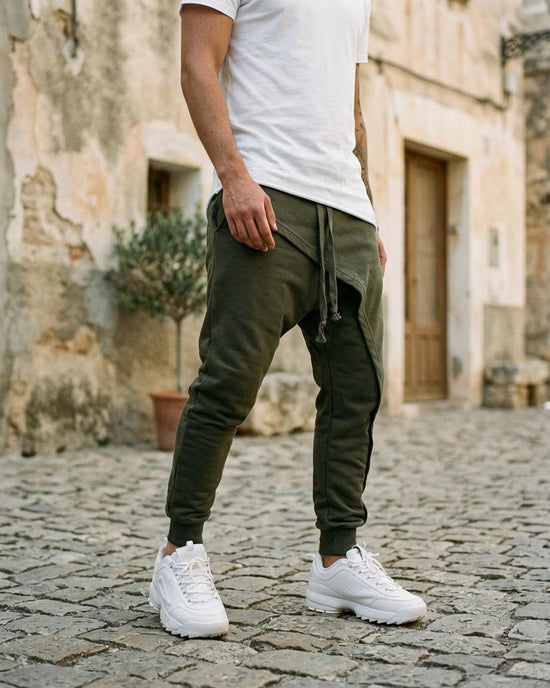 Macys Wear - Calen | Asymmetrische Konische Hose Herren