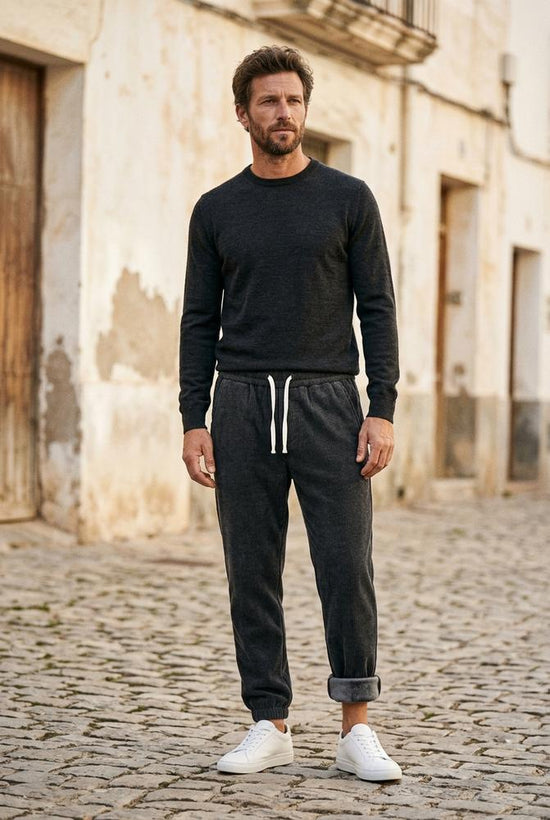 Macys Wear - Netir | Gefütterte Gerippte Hose Unisex