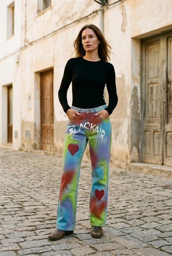 Macys Wear - Lolan | Bedruckte Mehrfarbige Hose Unisex