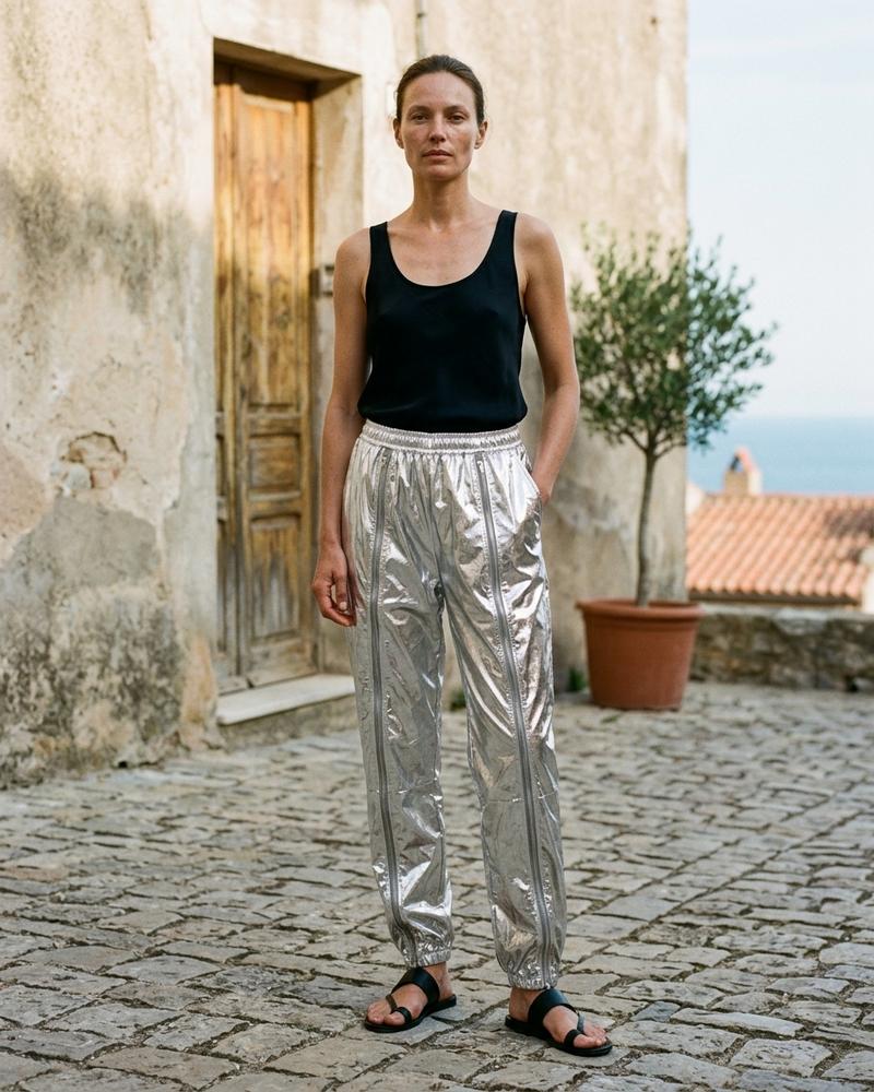 Macys Wear - Zever | Glänzende Beschichtete Hose Unisex
