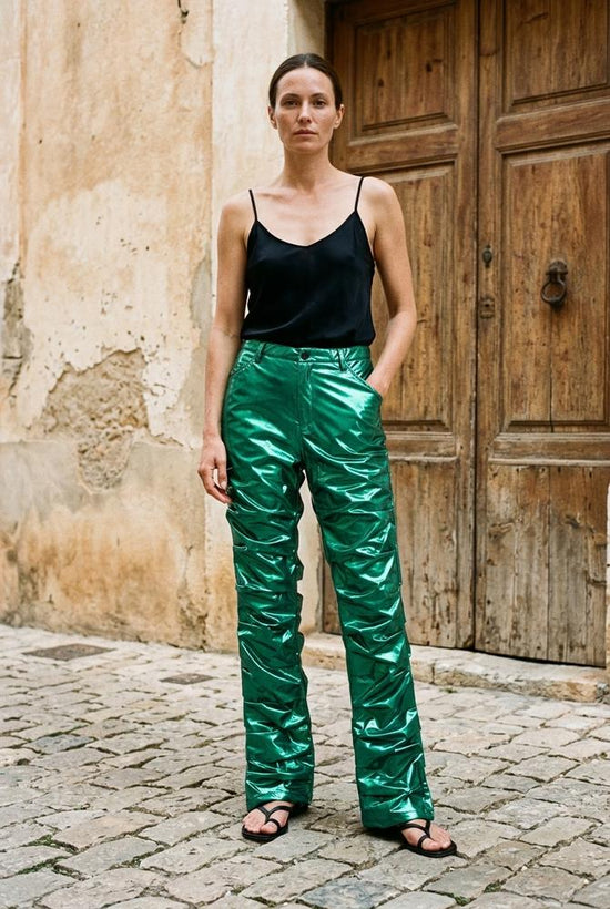 Macys Wear - Loser | Glänzend Gerafft Hose Unisex