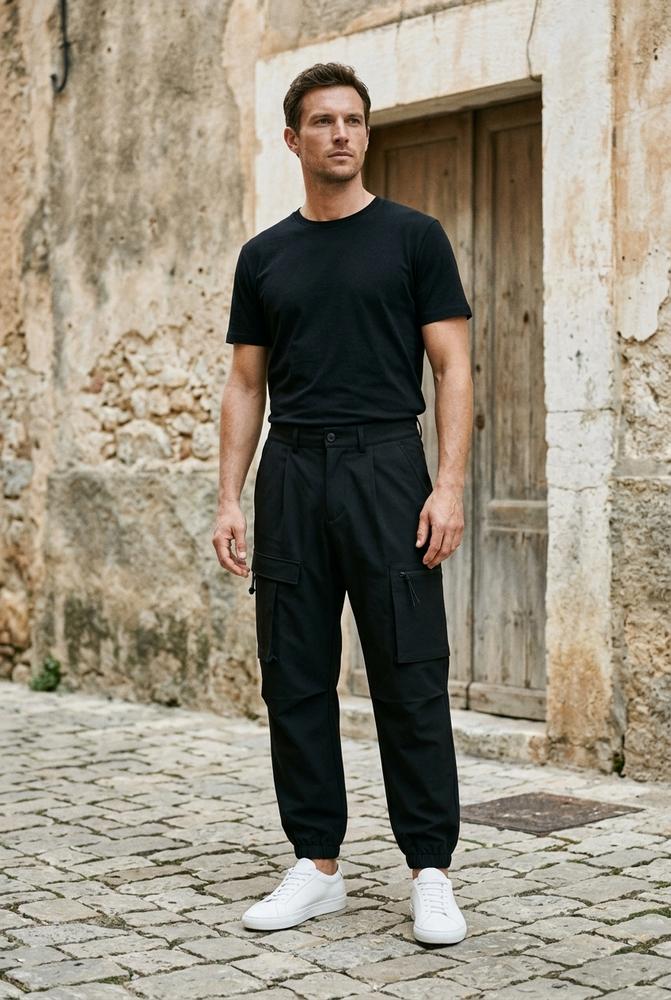 Macys Wear - Mamir | Funktionale Geknöpfte Hose Unisex