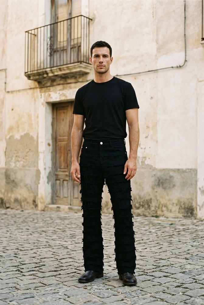 Macys Wear - Almon | Fransige Ausgestellte Hose Unisex