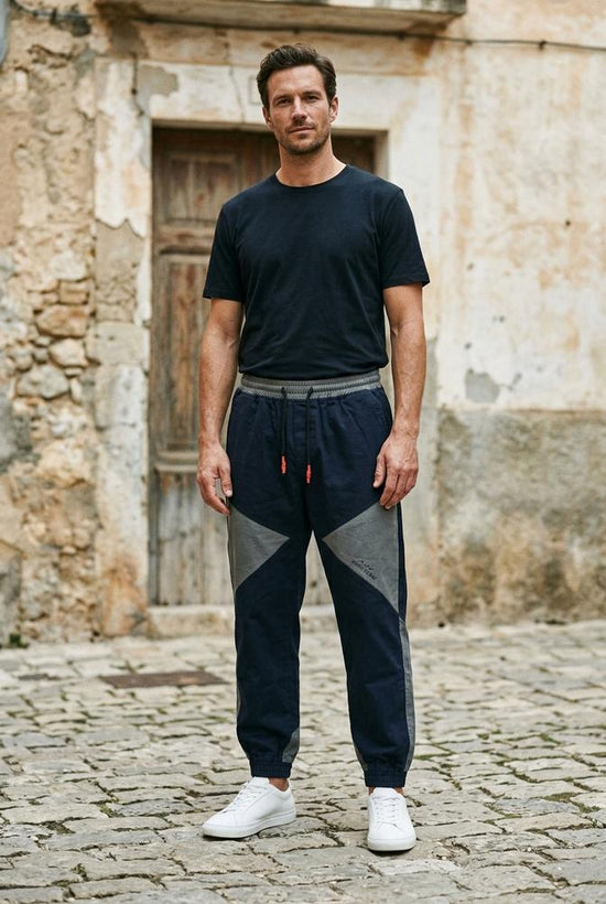 Macys Wear - Daven | Zweifarbige Locker Geschnittene Hose Herren
