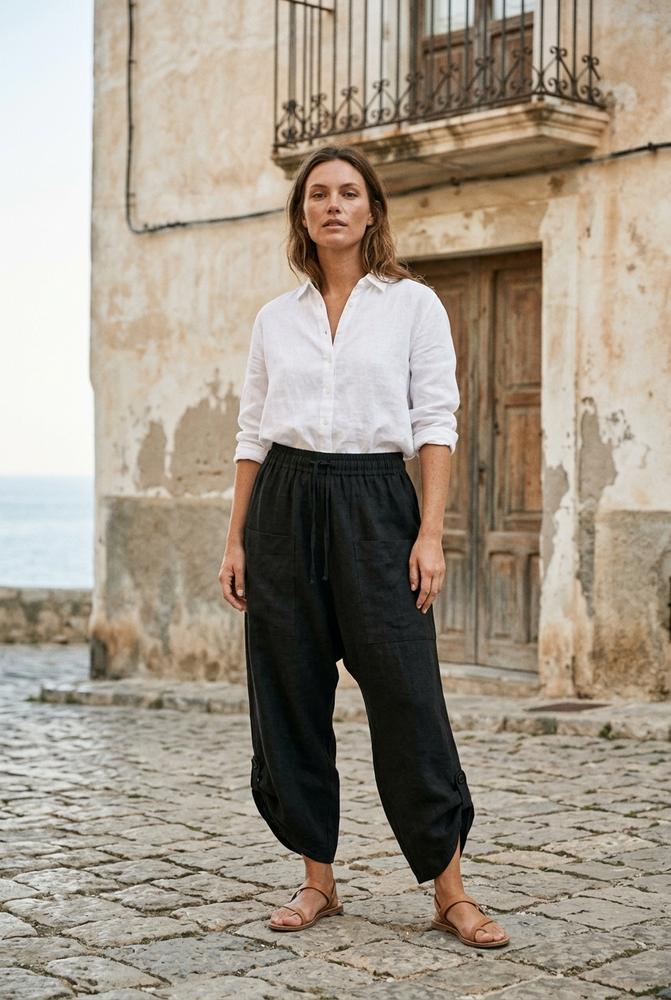 Macys Wear - Kasol | Tief Geschnittene Locker Sitzende Hose Unisex