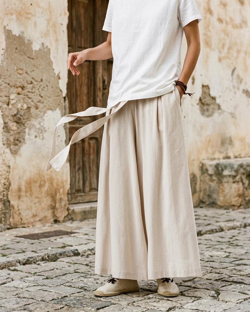 Macys Wear - Kesan | Weitgeschnittene Baumwoll Hose Unisex