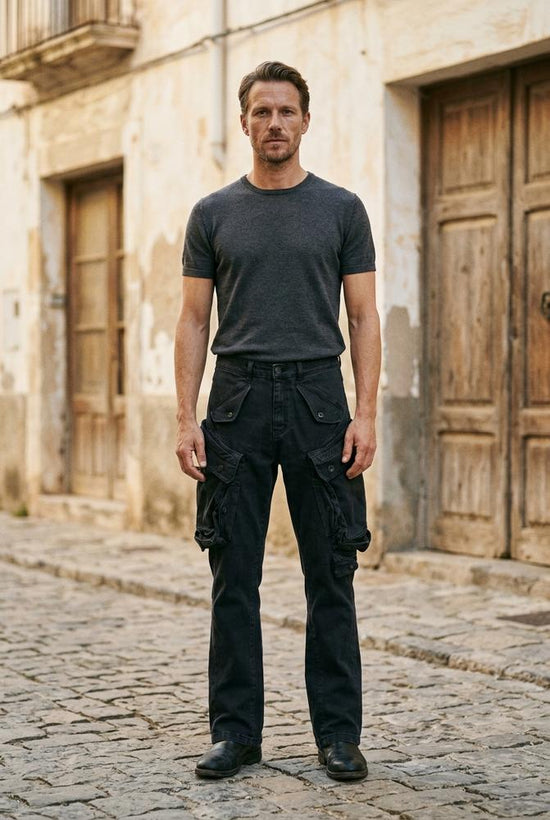 Macys Wear - Savan | Mehrlagige Ausgestellte Hose Unisex