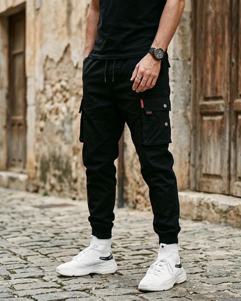 Macys Wear - Talin | Schmal Zulaufende Cargo Hose Herren
