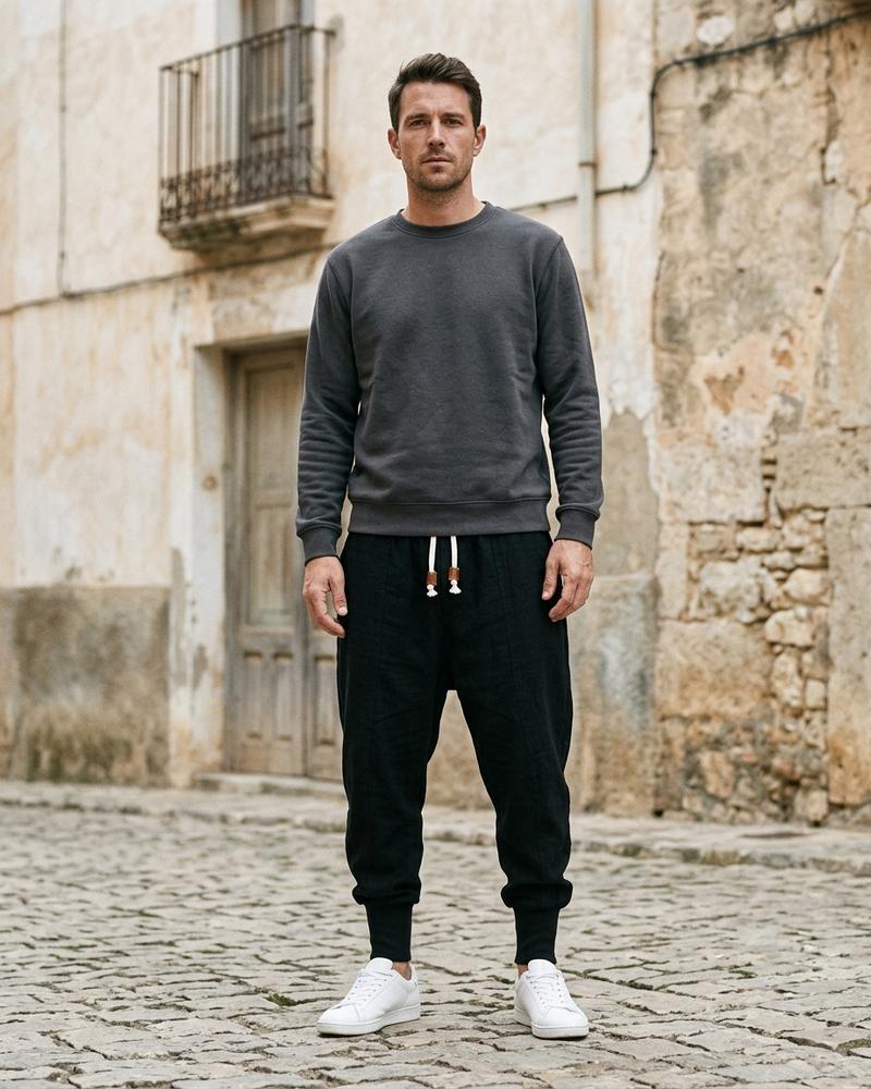 Macys Wear - Arnor | Karottenförmige Baumwoll Hose Herren