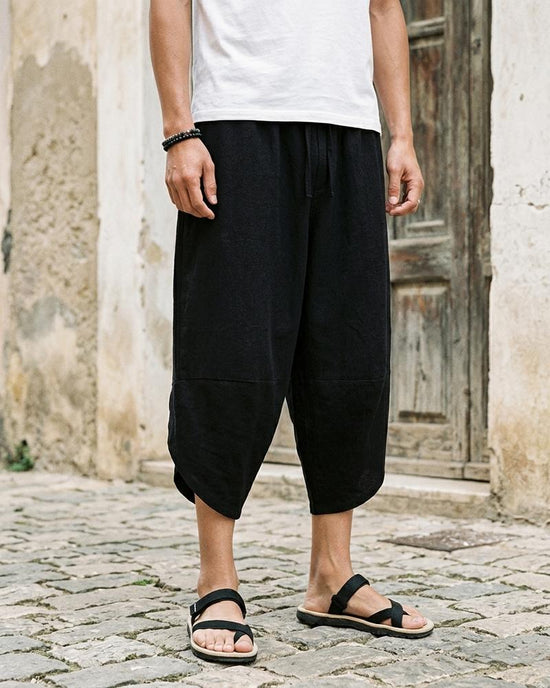 Macys Wear - Arvel | Locker Geschnittene Gekürzte Hose Unisex