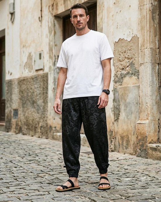 Macys Wear - Nelor | Strukturiert Locker Hose Herren