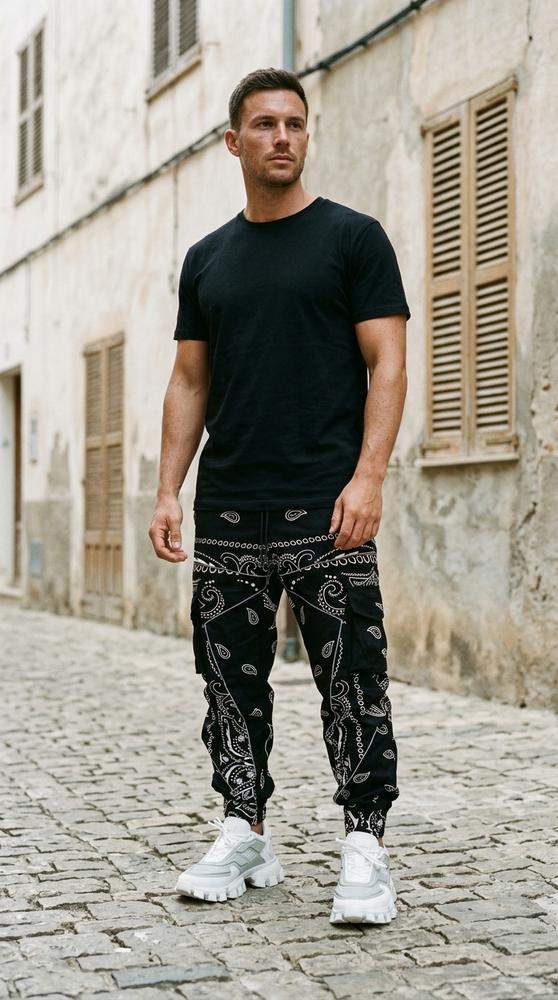 Macys Wear - Eldan | Bedruckte Tapered Hose Unisex