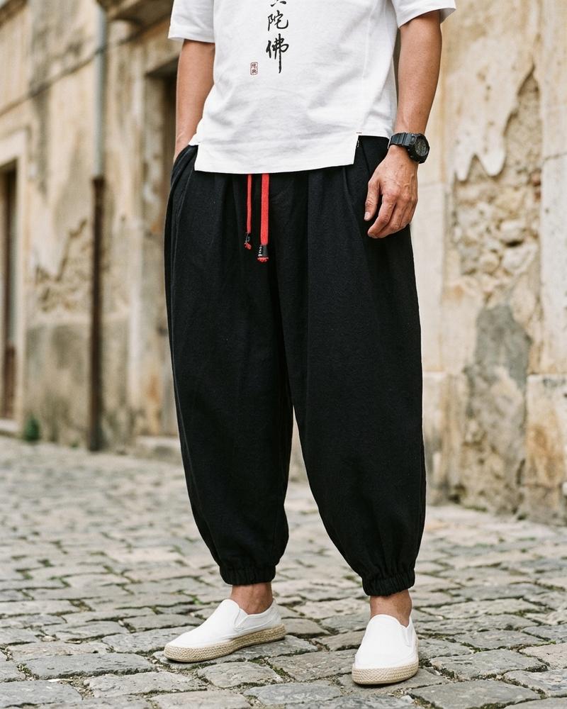 Macys Wear - Saver | Weit Geschnittene Baumwoll Hose Unisex