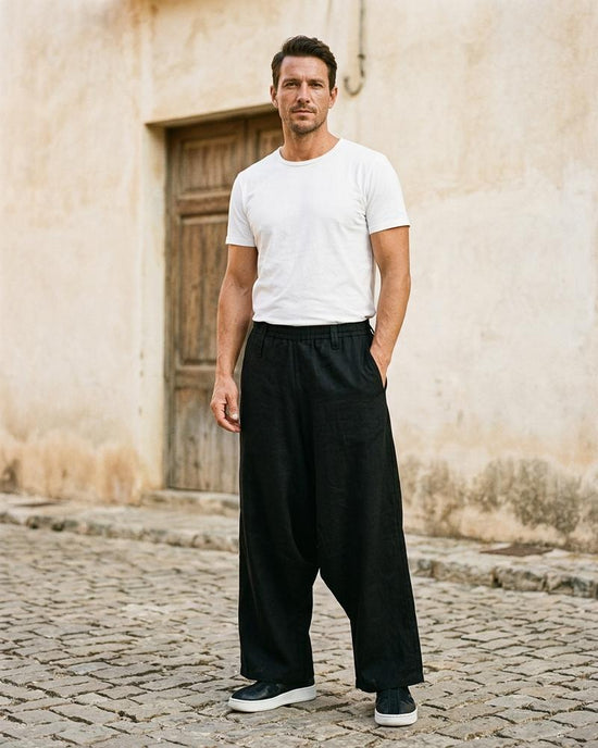 Macys Wear - Semar | Weit Geschnittene Gewebte Hose Unisex