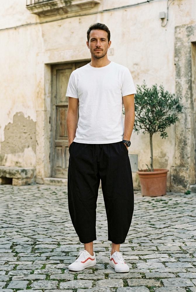 Macys Wear - Yoven | Weite Verkürzte Hose Unisex