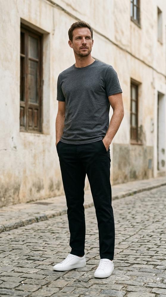Macys Wear - Kanor | Gerade Geschnittene Baumwoll Hose Unisex