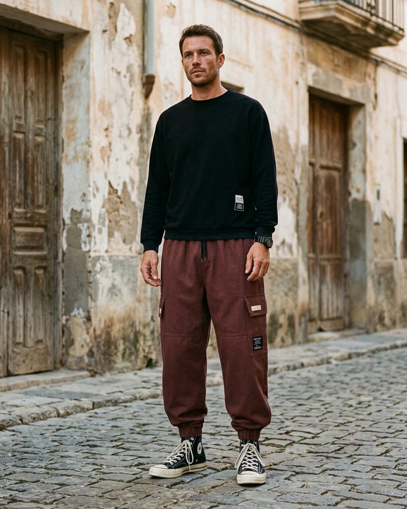 Macys Wear - Nomel | Weite Baumwollene Hose Unisex