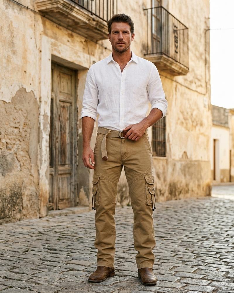 Macys Wear - Neven | Funktionale Baumwollene Hose Herren