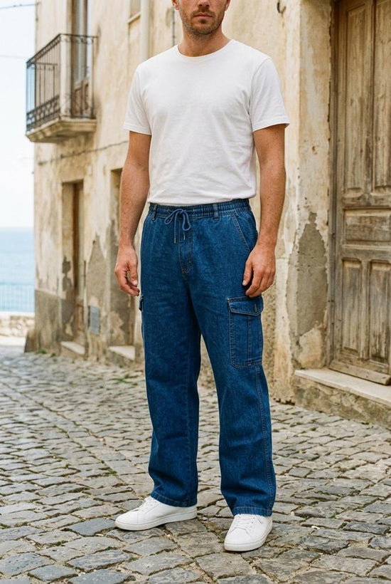 Macys Wear - Zetor | Robuste Weit Geschnittene Hose Herren