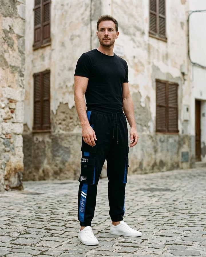 Macys Wear - Mizan | Mehrfarbige Elastische Hose Unisex
