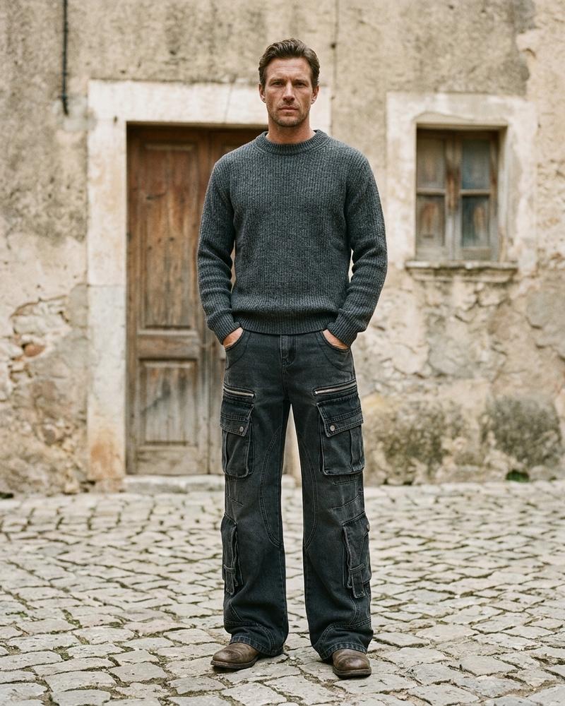 Macys Wear - Mamon | Weit Geschnittene Funktionale Hose Unisex