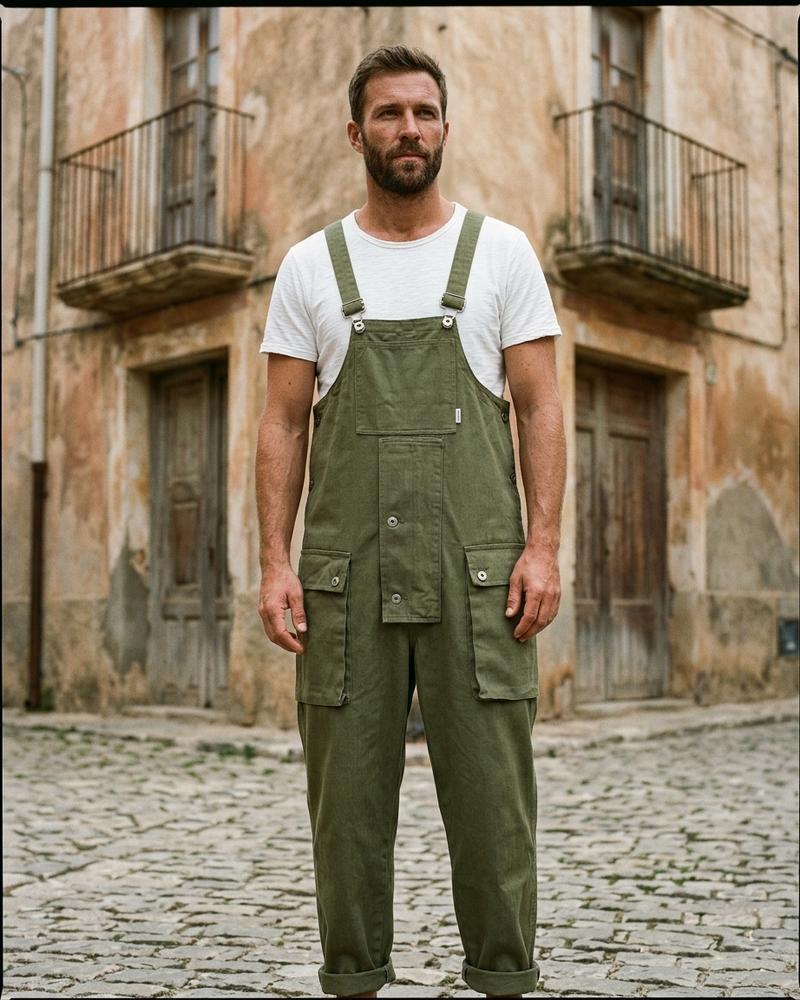 Macys Wear - Cotir | Geknöpfte Multifunktionale Hose Unisex