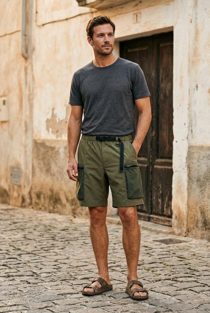 Macys Wear - Zaran | Gegurtete Aufgesetzte Hose Herren