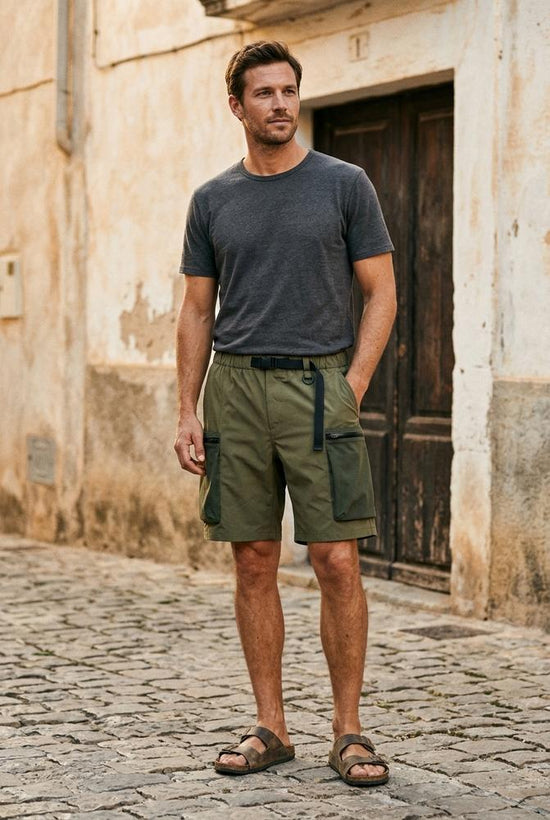 Macys Wear - Zaran | Gegurtete Aufgesetzte Hose Herren