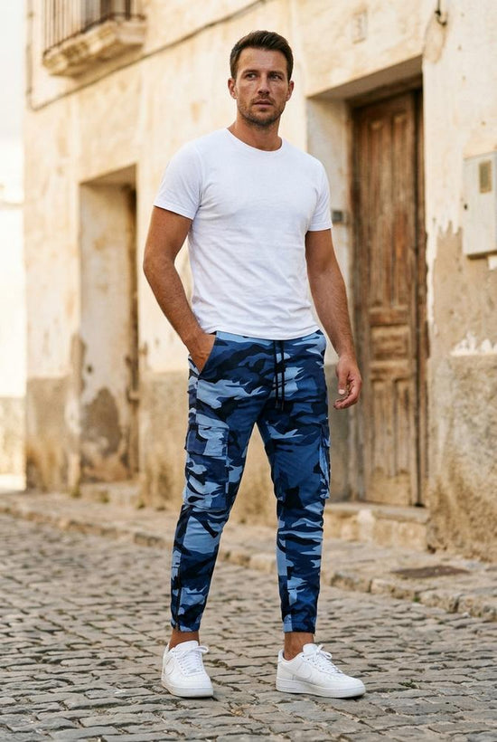 Macys Wear - Vevel | Getarnte Konische Hose Herren