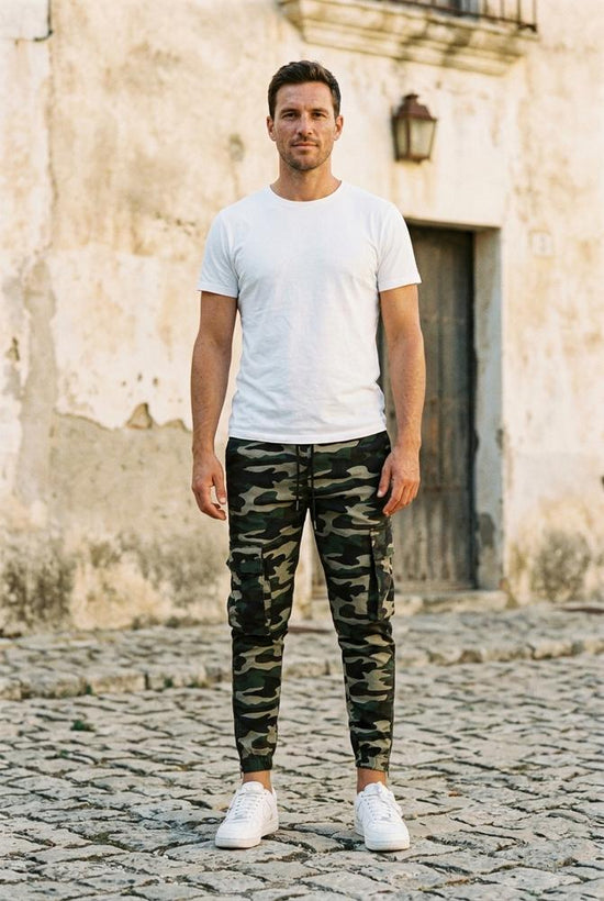 Macys Wear - Vevel | Getarnte Konische Hose Herren