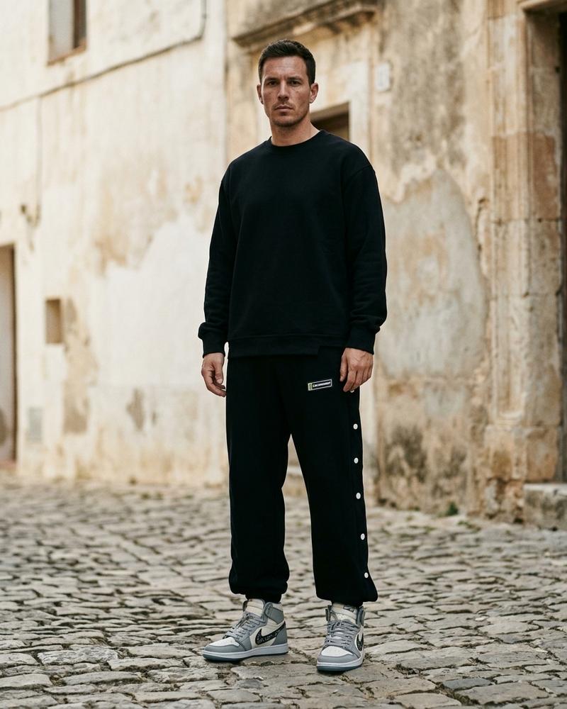 Macys Wear - Tarel | Geknöpfte Elastische Hose Unisex