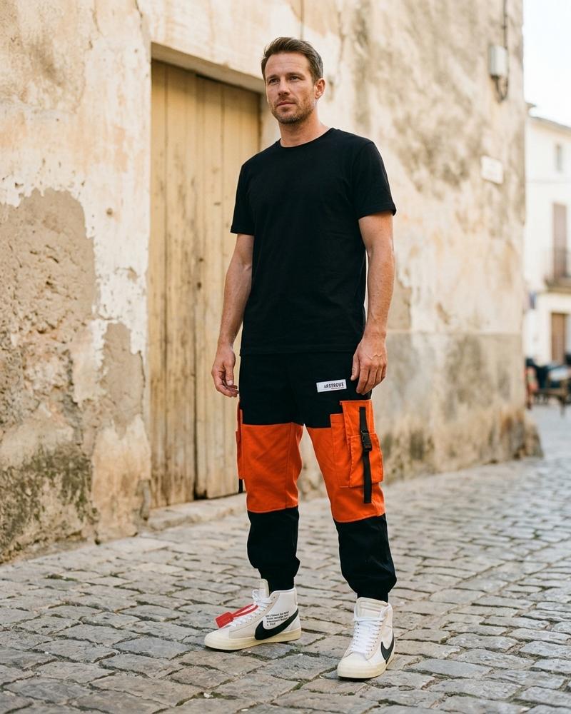 Macys Wear - Sakar | Zweifarbige Funktionale Hose Unisex