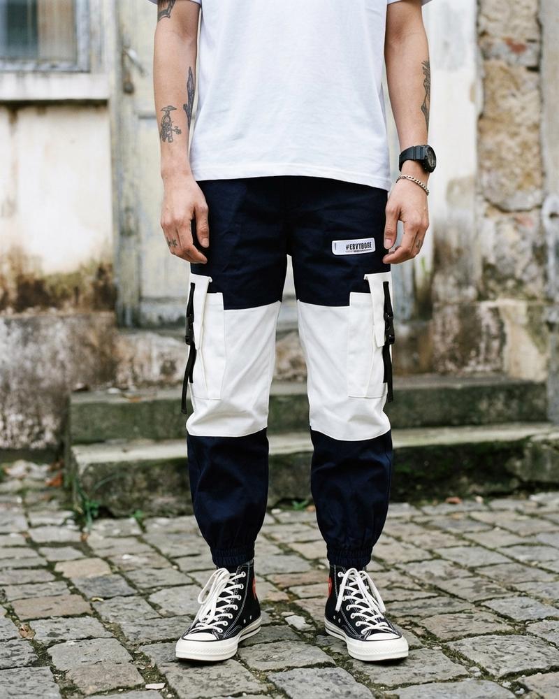 Macys Wear - Sakar | Zweifarbige Funktionale Hose Unisex