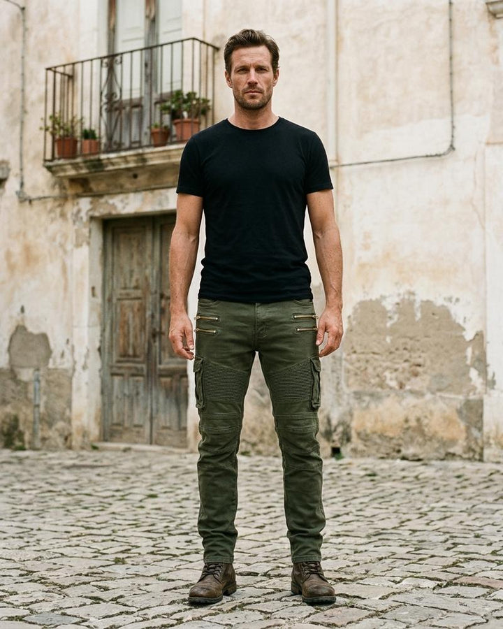 Macys Wear - Seren | Strukturiert Schmal Hose Herren