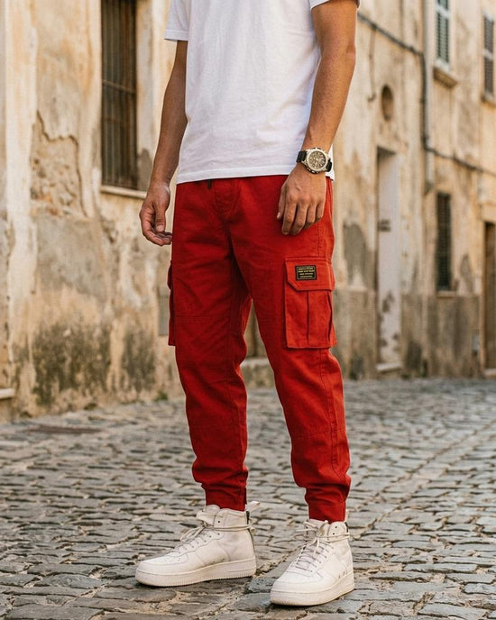 Macys Wear - Niken | Konische Verstellbare Hose Herren