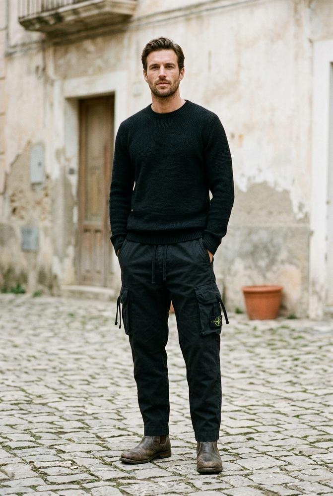 Macys Wear - Viran | Gerade Geschnittene Baumwoll Hose Unisex