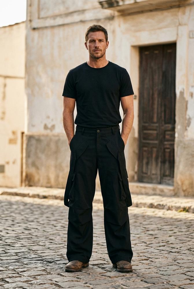 Macys Wear - Milor | Gerade Geschnittene Baumwoll Hose Unisex
