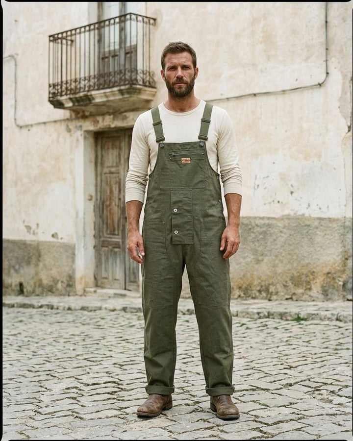 Macys Wear - Mamel | Robuste Geknöpfte Hose Unisex