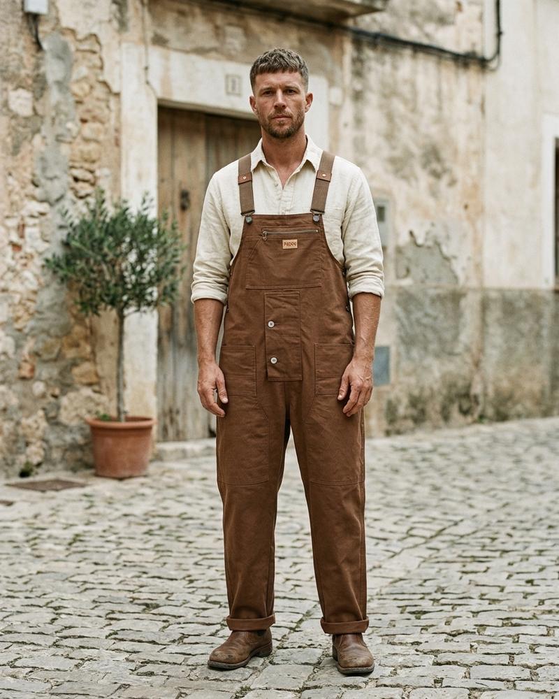 Macys Wear - Mamel | Robuste Geknöpfte Hose Unisex
