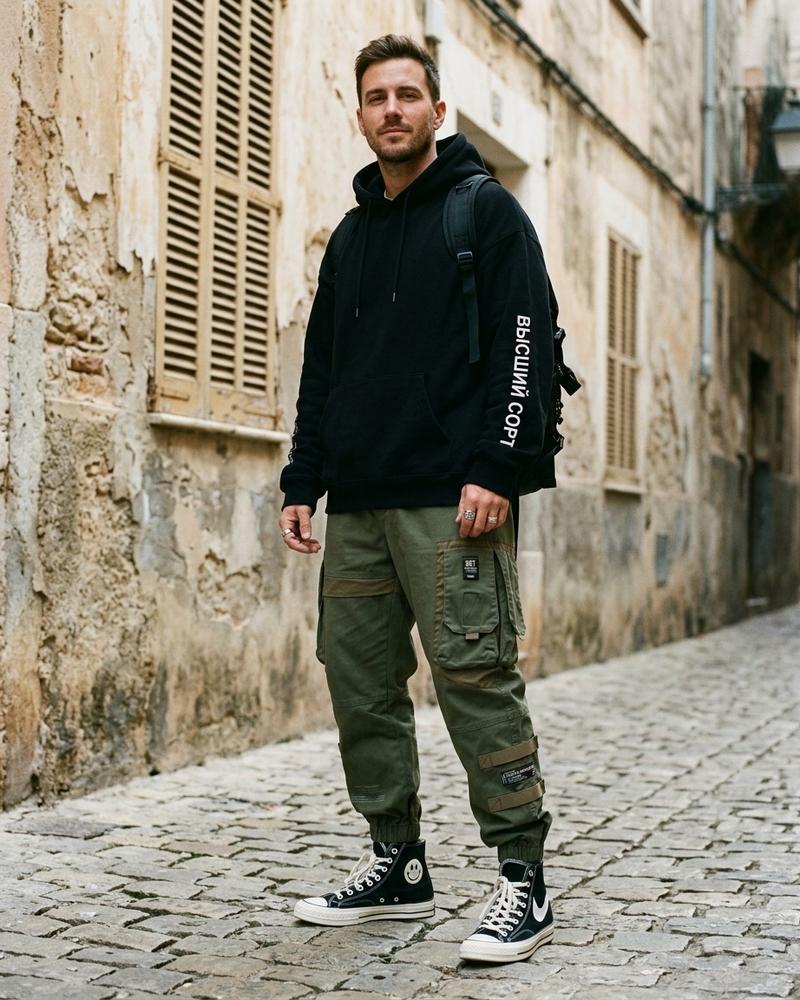 Macys Wear - Misen | Aufgesetzte Getaperte Hose Unisex