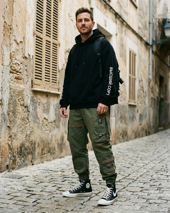 Macys Wear - Misen | Aufgesetzte Getaperte Hose Unisex