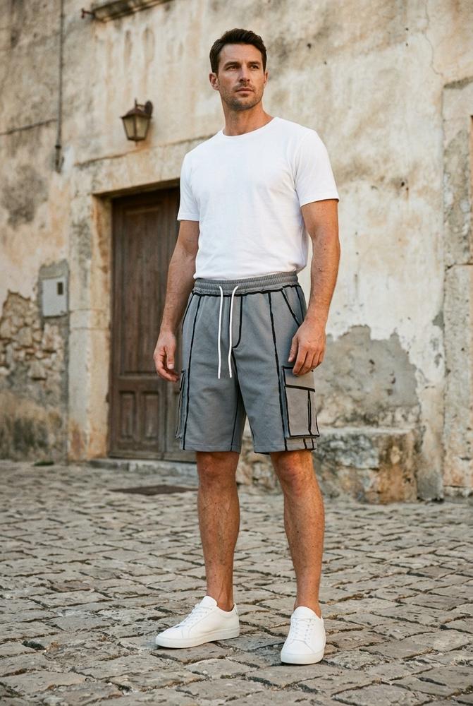 Macys Wear - Sanav | Paspelierte Gerade Geschnittene Hose Unisex