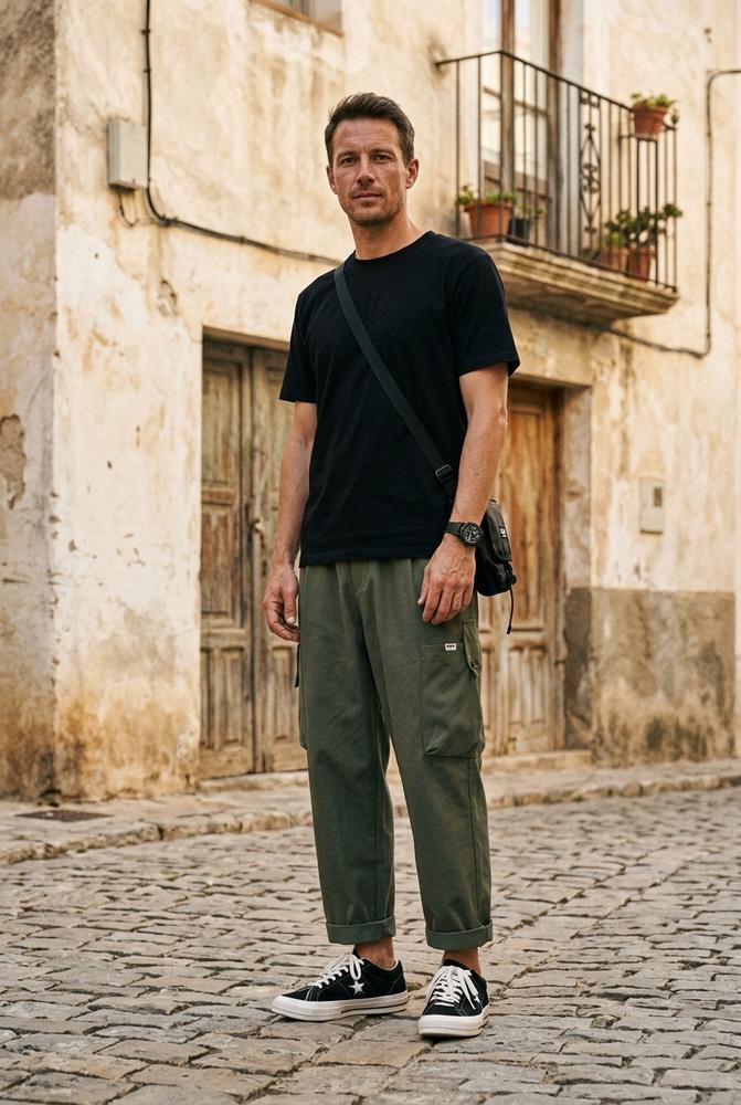 Macys Wear - Lemer | Gerade Geschnittene Baumwoll Hose Unisex